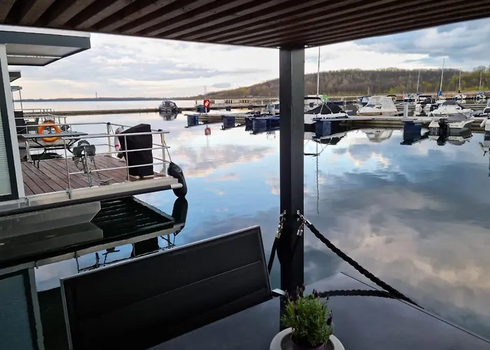 船上ホテル Hausboot Geiselruh Braunsbedra